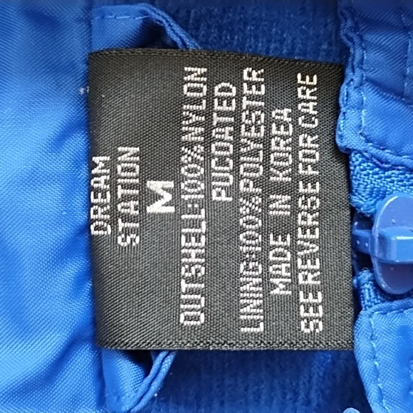 Vintage 80's 90's Couple's Set Windbreaker Size Medium Destination Souvenir - Picture 8 of 9